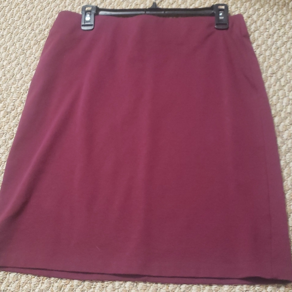 Maroon Skirt